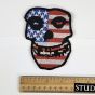 Misfits Skull – USA Flag embroidered patch MISF07