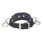 3 ring vegan bondage bracelet back