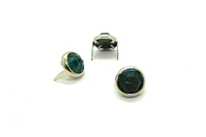 jewel studs green