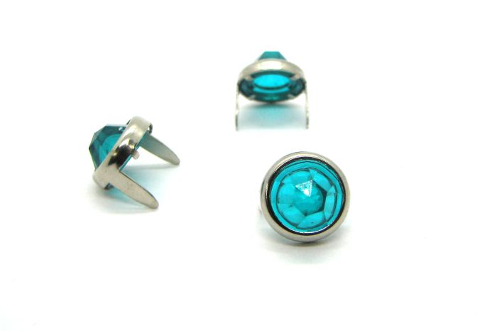 jewel studs green