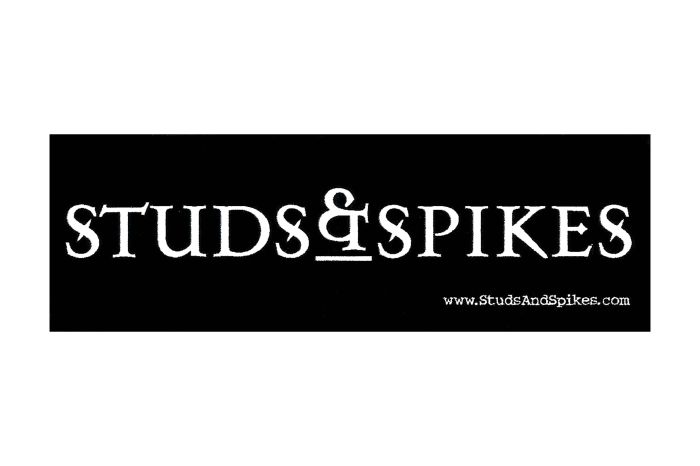 StudsAndSpikes logo sticker
