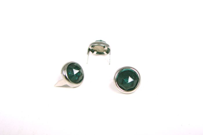 jewel stud green