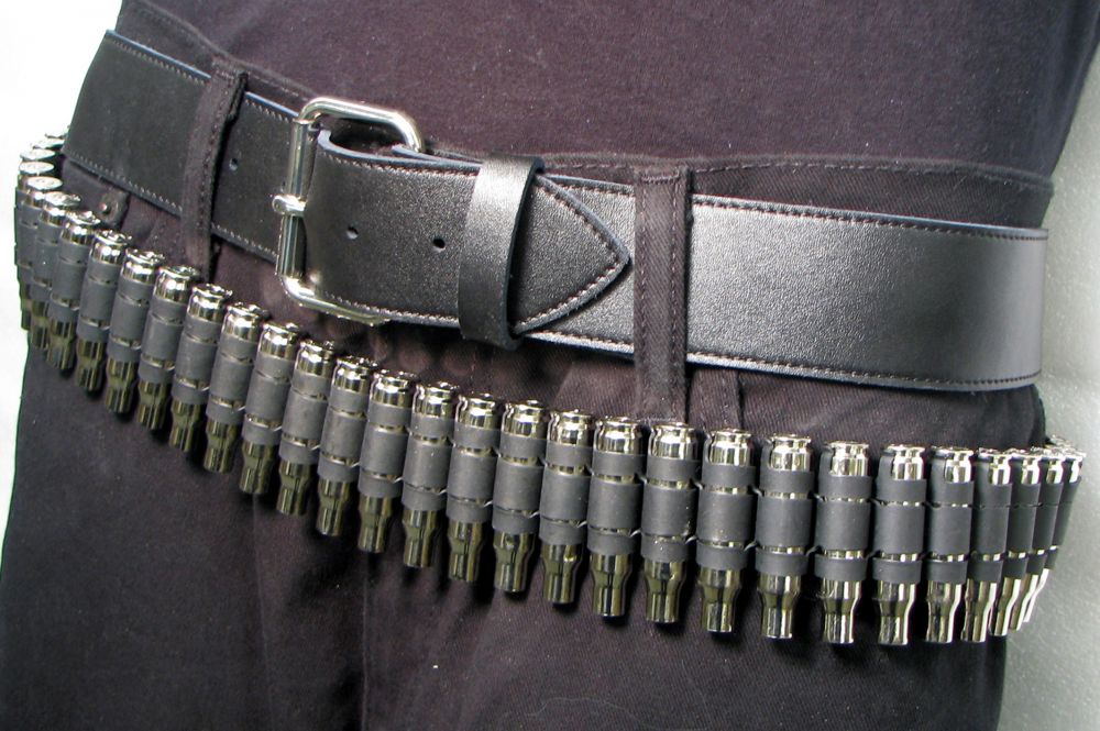 M60 bullet belt - Silver (w/X Link) .