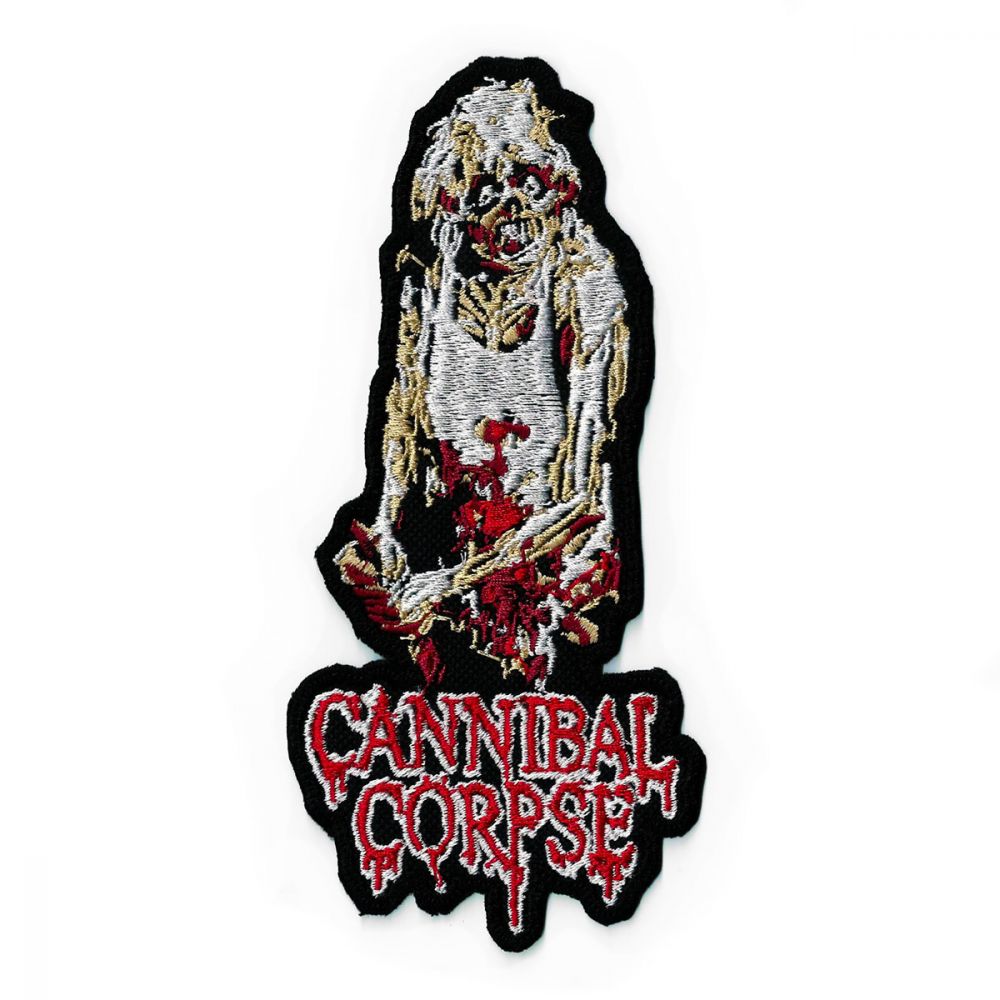CANNIBAL CORPSE Iron On Patch Embroidered Sew on Transfer Brand New Zombie Patch 