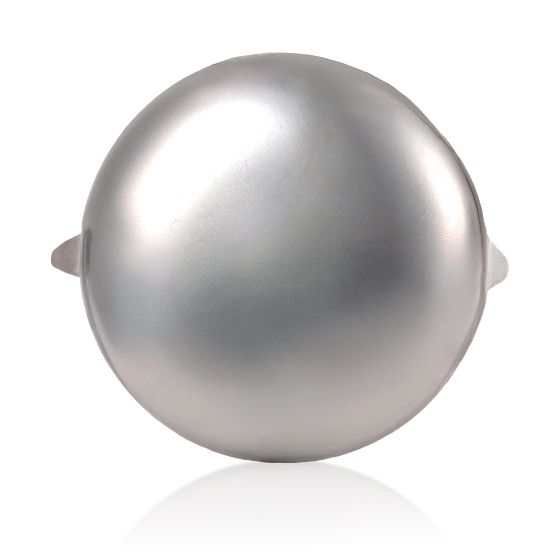 stud - Dome Giant 1.25 Silver - bag of 100
