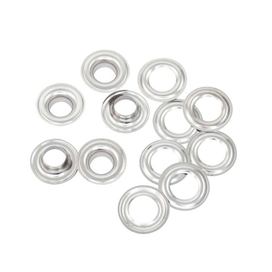 Extra Grommets in Silver - Size 2 - Bag of 10