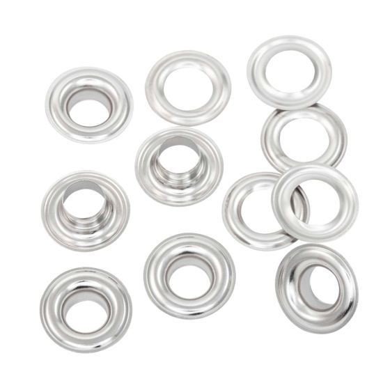 Extra Grommets in Silver - Size 3 - Bag of 10