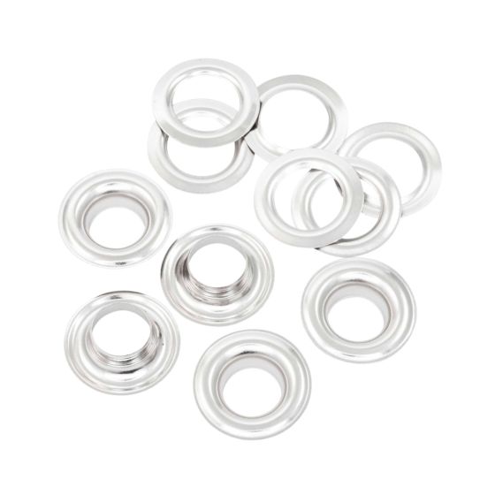 Extra Grommets in Silver - Size 5 - Bag of 10