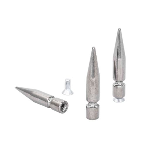 Thin-Tree Spike Size 44 Gunmetal-Silver - single