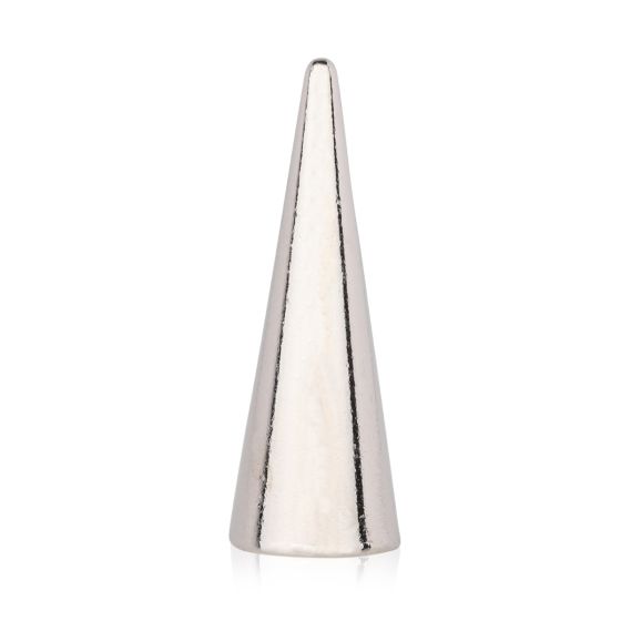 Size 28 Silver Cone Spike - Bag of 20