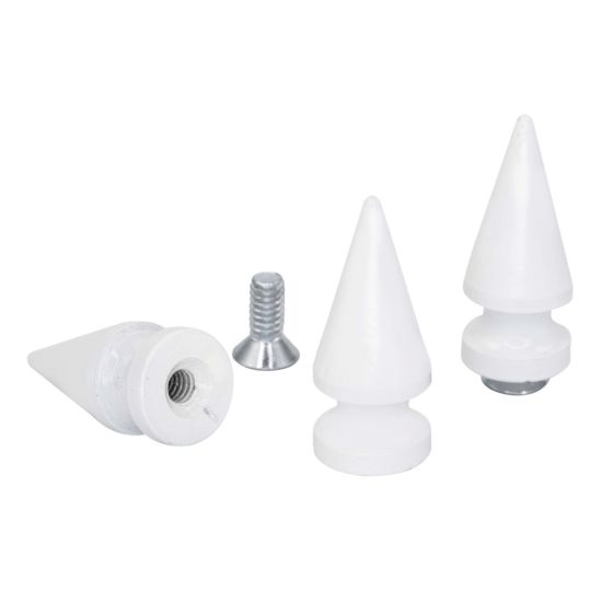 White PC Size 45 Giant Tree Spike - Bag of 20