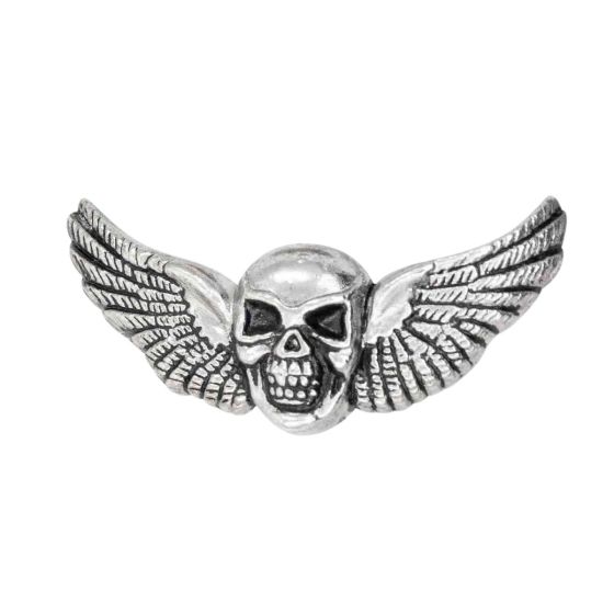 Winged Skull Badge