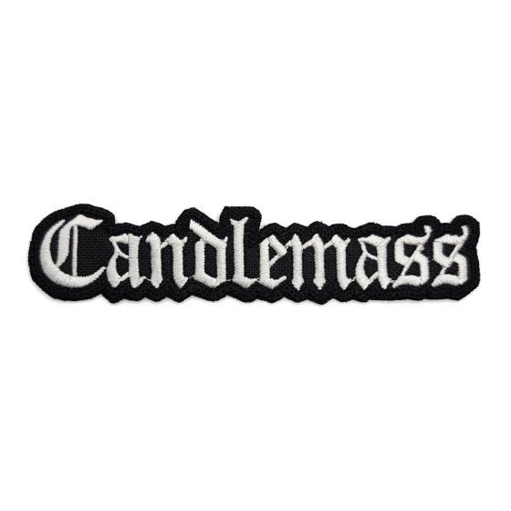 Candlemass – embroidered band patch CAND01