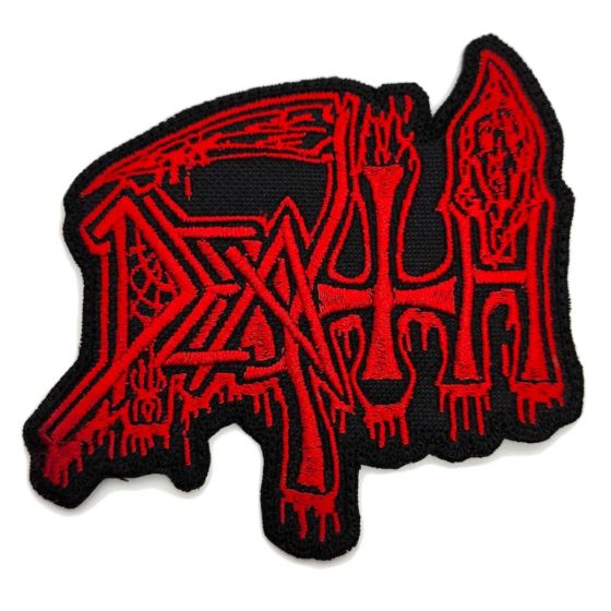 Death – embroidered band logo patch DEAT04