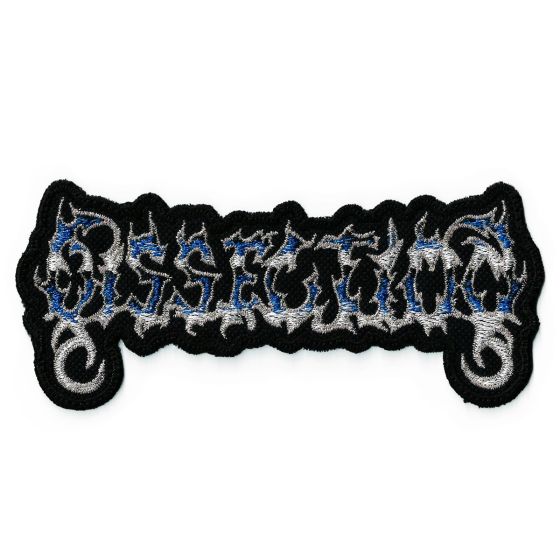 Dissection - embroidered font logo patch DISS01