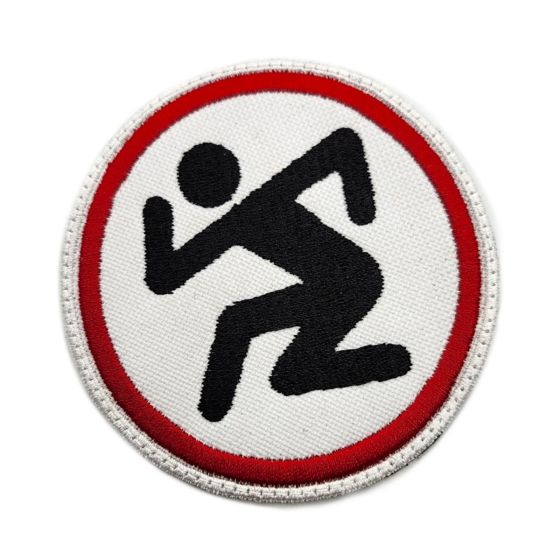 DRI – Dirty Rotten Imbeciles moshing thrashing logo embroidered band patch DRIX02