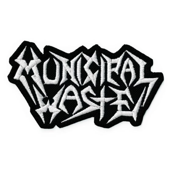 Municipal Waste - embroidered font logo patch MUNC01