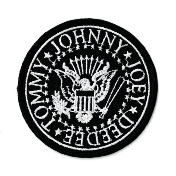 Ramones -  embroidered classic logo patch RAMN01