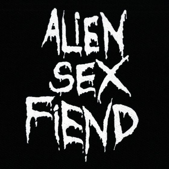 Alien Sex Fiend - band logo patch ALIE01