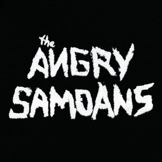 Angry Samoans, the - band font logo patch ANGR01