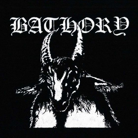 Bathory – goat logo patch BATH02