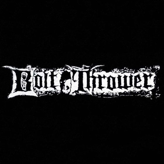 Bolt Thrower – stylized font logo band patch BOLT01