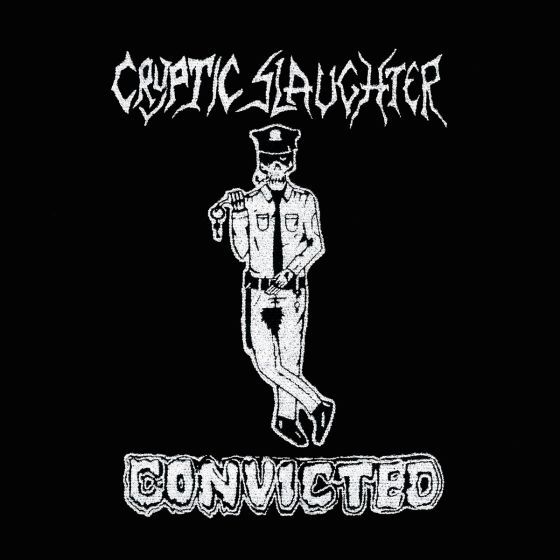 Cryptic Slaughter - Convicted patch CRYP01