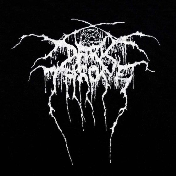 Darkthrone – stylized font logo patch DARK01