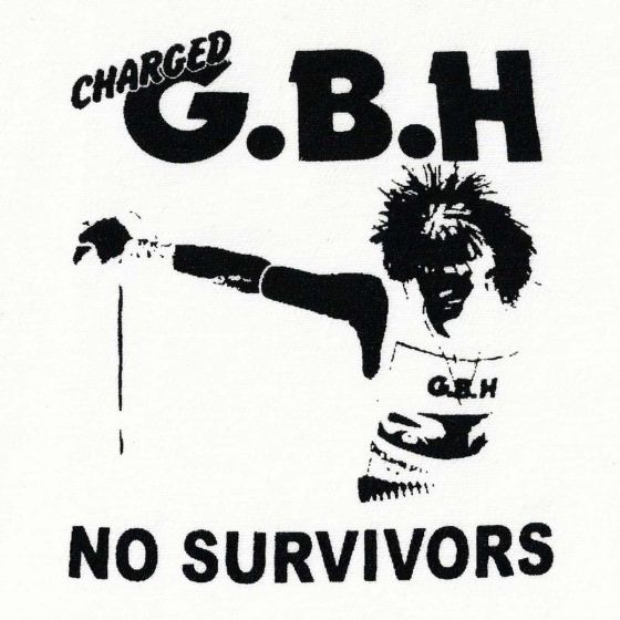 Charged GBH – No Survivors graphic patch GBHX04