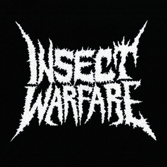 Insect Warfare - band logo patch INSE01