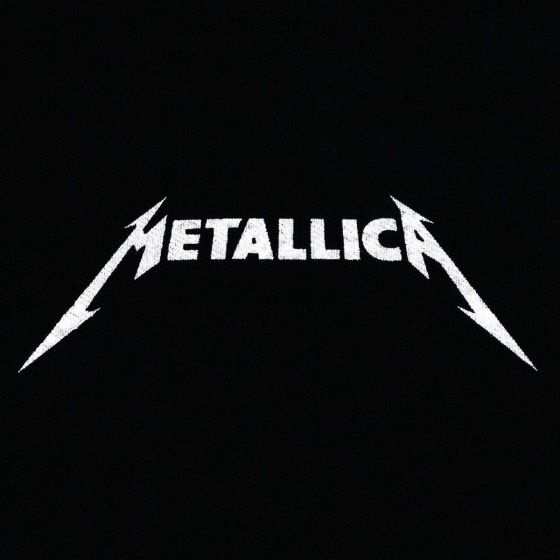 Metallica – band font logo patch META01