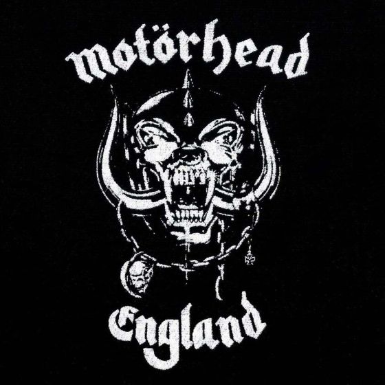 Motorhead – England skull tusk graphic band patch MOTR03