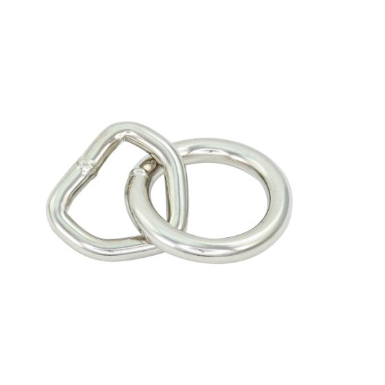 Single Silver Small 28mm Bondage Rings