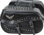 saddlebag chrome studs motorcycle loose