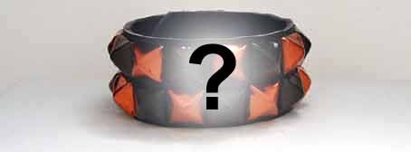 Wristband - 2-row - Design-My-Own (2Row pyramid) - Checkered Pattern